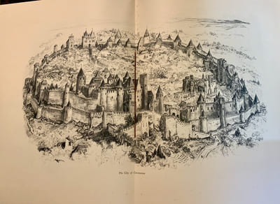La Cité de Carcassonne/ Text and illustrations by A. Robida ( texte anglais).