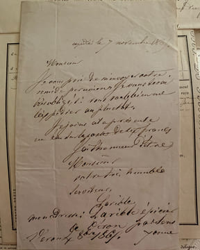 Brevet d'Invention pour quinze années pour un produit alimentaire de la Grutelline Mille au Cacao Caraque.. Brevet d'invention - MILLE Guillaume, ...
