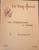 Le Coq-Héron, n° 98 , 1986. Les Psychanalystes du Danube. 2 - Budapest.  . COLLECTIF .