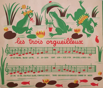Chansons pour Miroka, imaginées par Edmée Arma, parolées par Jean Lançois, mises en images par Maurice Tranchant, sur des musiques de Paul Arma.