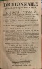 Dictionnaire géographique portatif, ou Description des royaumes, provinces, villes ... et autres lieux considérables des quatre parties du monde ... ...