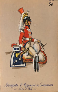 Ensemble de 23 dessins originaux coloriés + 11 dessins sur calque volant et 3 sur calque montés sur carton, de format carte postale pour la plupart.. ...
