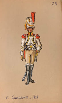 Ensemble de 23 dessins originaux coloriés + 11 dessins sur calque volant et 3 sur calque montés sur carton, de format carte postale pour la plupart.. ...