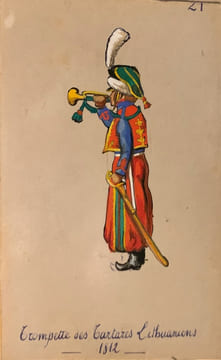 Ensemble de 23 dessins originaux coloriés + 11 dessins sur calque volant et 3 sur calque montés sur carton, de format carte postale pour la plupart.. ...
