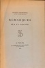 Remarques sur la parole.. CHARPENTIER Jacques, Bâtonnier de l'Ordre des Avocats.