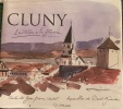 Cluny , invitation à la flânerie. Textes de Jean-Pierre Verdet - Aquarelles de David Giraudon.. VERDET Jean-Pierre et David GIRAUDON.