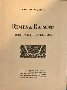Rimes et Raisons d'un Valeri-Cauchois.