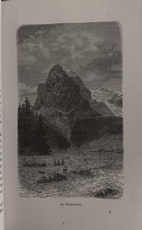 Les ascensions célèbres aux plus hautes montagnes du globe. Fragments de voyages recueillis / traduits et mis en ordre par Zurcher et Margollé. Ouvrage illustré de 37 vignettes.