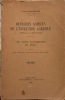 Quelques aspects de la révolution agricole depuis la révolution. Le pays d'Ardentes en Berry. Etude économique et sociale d'une canton rural en 1926.. ...