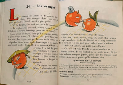 Petit Gilbert. Premier livre de lecture. Illustrations de Ray-Lambert. Neuvième édition Section préparatoire.