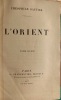 L'Orient.. GAUTIER Th&eacute;ophile.