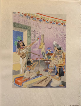 Le Roman de la Momie. Illustrations de Paule Peiré. . GAUTIER Théophile.