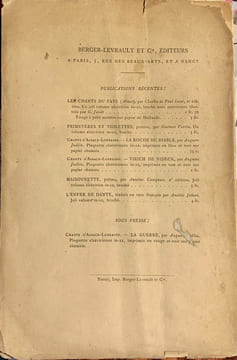Oiseaux de passage. Rimes fantastiques, rimes d'ébène.. GUAITA Stanislas de.