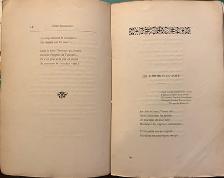 Oiseaux de passage. Rimes fantastiques, rimes d'ébène.. GUAITA Stanislas de.