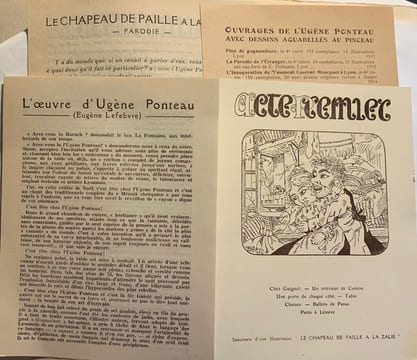 Bibliographie des marionnettes par Paul Jeanne ; couverture et illustrations d'Eugène Lefebvre.. JEANNE Paul.