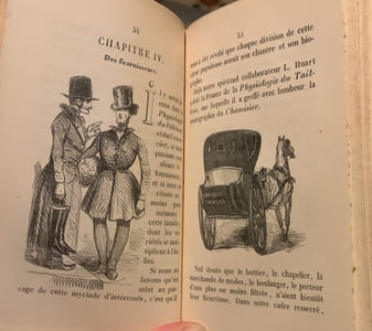 Physiologie du créancier et du débiteur par Maurice Alhoy. Vignettes de Janet-Lange.