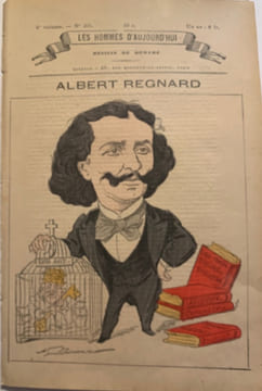 Les Hommes d'aujourd'hui. N° 205 et 374 Jean Ajalbert, dessin de Demare. Les Hommes d'aujourd'hui.