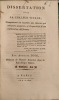 Dissertation sur la chaleur vitale, comprenant un examen des th&eacute;ories qui ont paru jusqu'ici, et l'exposition d'une explication diff&eacute;rente, pae ...