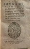 Opuscules et divers traictez de M P. de Villars.. VILLARS Pierre de.
