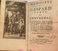 M&eacute;moires de Gaspard, comte de Chavagnac, Mar&eacute;chal de camp dans les Arm&eacute;es du Roy… 3e &eacute;dition revue et corrig&eacute;e.. (SANDRAS de COURTILZ Gatien de). 