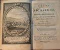 R&egrave;gne de Richard III ou Doutes historiques sur les crimes qui lui sont imput&eacute;s par Mr. Horace Walpole ; traduit de l'anglois par Louis XVI, imprim&eacute; ...
