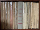 Collection Litt&eacute;raire des “Feuilles du Bas-Berry.” . (BERRY) - 
