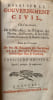 Essai sur le Gouvernement civil, O&ugrave; l’on traite de la N&eacute;cessit&eacute;, de l’Origine, des Droits, des Bornes,& des diff&eacute;rentes formes de la Souverainet&eacute;; ...