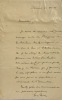 Lettre autographe signée à Joseph Montano. Datée de Clarens 30 III (18)85; 1 page in-8°.. RECLUS Elisée ( 1830 - 1905), géographe et anarchiste.
