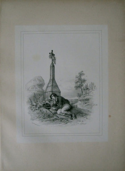 Recueil de 21 lithographies vers 1840.. GRENIER Fran&ccedil;ois ( Francisque Martin Grenier de Saint Martin).