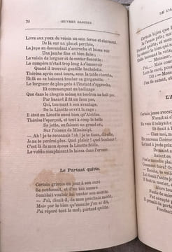 Oeuvres badines de l'abbé de Grécourt. Nouvelle édition entièrement refondue ornée d'un frontispice gravé à l'eau-forte par Fel. R.... GRECOURT ...