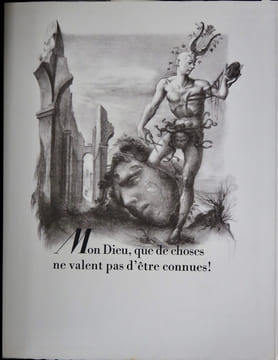 Un voyageur solitaire est un diable. Lithographies originales de Mariano Andreu.. MONTHERLANT Henry de.