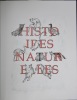 Histoires naturelles. Lithographies originales de Blaise Prud'hon.. (PRUD'HON Blaise) - RENARD Jules.