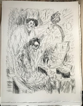 L'appel du clown, comédie en un acte de régis Gignoux avec des gravures à l'eau-forte de Dunoyer de Segonzac.. (DUNOYER de SEGONZAC) - GIGNOUX Régis.