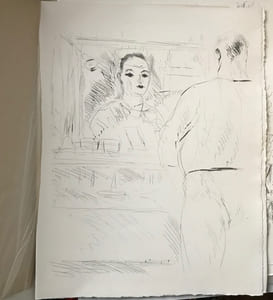 L'appel du clown, comédie en un acte de régis Gignoux avec des gravures à l'eau-forte de Dunoyer de Segonzac.