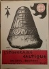 Affichette pour la sortie du livre de Georges Thorix "L'itinéraire Celtique en Pays Bretons ". 1953 . AFFICHE - BRETAGNE.
