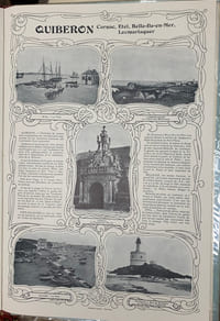  Album Illustré des Départements du Finistère et du Morbihan. L' Indispensable. Union des Industriels , Commerçants et Spécialistes. 1912-1913.