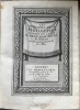 Les Principes de la Philosophie Escrits en Latin par René Descartes et Traduits en François par un de ses  Amis.. DESCARTES, René.