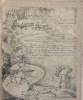 Programmes illustrés et gravés des représentations théatrales organisées dans les châteaux du Fossé, de Bellefosse et de Gaillefontaine, à Forges ...