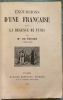 Excursions d'une Française dans la Régence de Tunis par Mme de Voisins ( Pierre -Coeur ). VOISINS Madame de.