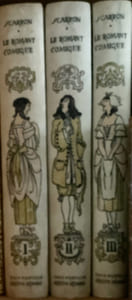Le Romant comique illustré d'eaux-fortes originales en couleurs par Joseph Hémard.
