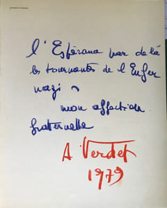 Les jours les nuits et puis l’aurore/ visages sacrifiés. Traduction en Italien par Giacomo Zazzaretta.