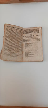 LA GRANDE BIBLE RENOUVELLÉE DE NOELS NOUVEAUX.
Ou tous les Mysteres de la Naissance et de l'Enfance de JESUS-CHRIST, sont expliqués.
A Troyes. Chez Garnier le Jeune, imprimeur-libraire, rue du Temple. Avec permission.