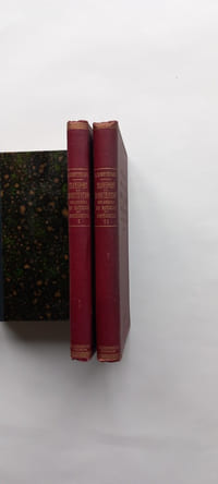 Etude théorique et pratique sur le Transport et la Manutention mécaniques des matériaux et marchandises dans les usines,les magasins, les chantiers, les mines, etc.
Traduit de l'allemand par Maurice Chavane.
Tome premier. Construction et calcul des transporteurs continus avec 414 figures dans le texte (et tome deuxième. Transport par charges isolées avec 445 figures dans le texte)
Paris. Librairie polytechnique Ch. Béranger, éditeur. 1910 (et 1911)