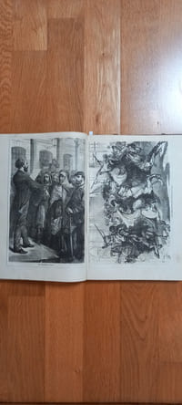 Histoire illustrée de SIX ANS DE GUERRE ET DE RÉVOLUTION
1870-76.
Paris. Librairie illustrée. (1877).