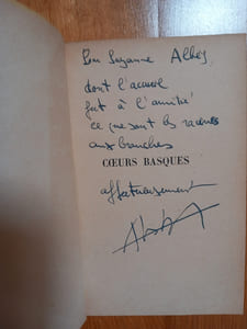 CŒURS BASQUES
Paris. Bibliothèque-Charpentier. Fasquelle éditeurs. 1933.