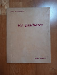 Atlas mycologique I. LES PSALLIOTES.
48 planches coloriées d'après les aquarelles de l'auteur. 9 planches noires.
Éditions Paul Lechevalier. Paris. 1964.