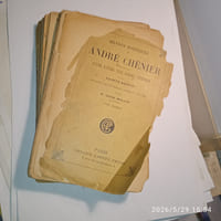 Oeuvres poétiques de André Chénier précédées d'une étude sur André Chénier par Sainte-Beuve. Nouvelle édition mise en ordre et annotée par M. Louis Moland. Tome 1