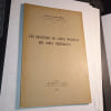 Les fractures du listel marginal des corps vert&eacute;braux. Th&egrave;se pour le doctorat en m&eacute;decine &agrave; la facult&eacute; de m&eacute;decine de Paris.. Andr&eacute; T&eacute;qui