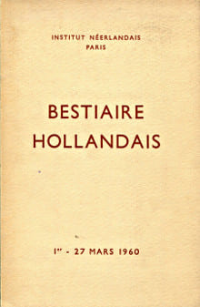 Bestiaire hollandais. Anonyme