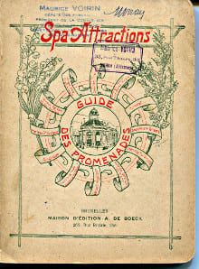 Spa Attractions - guide illustré des promenades pédestres